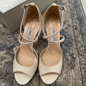 🌟 Jimmy Choo Esmy Heels in Latte Color